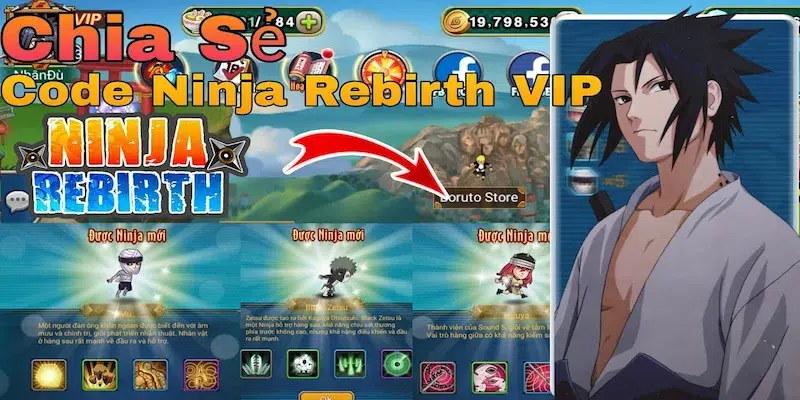 Code ninja rebirth được nhận hoàn toàn miễn phí